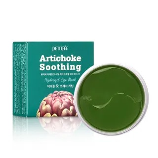 PETITFEE Artichoke Soothing Hydrogel paakių kaukė