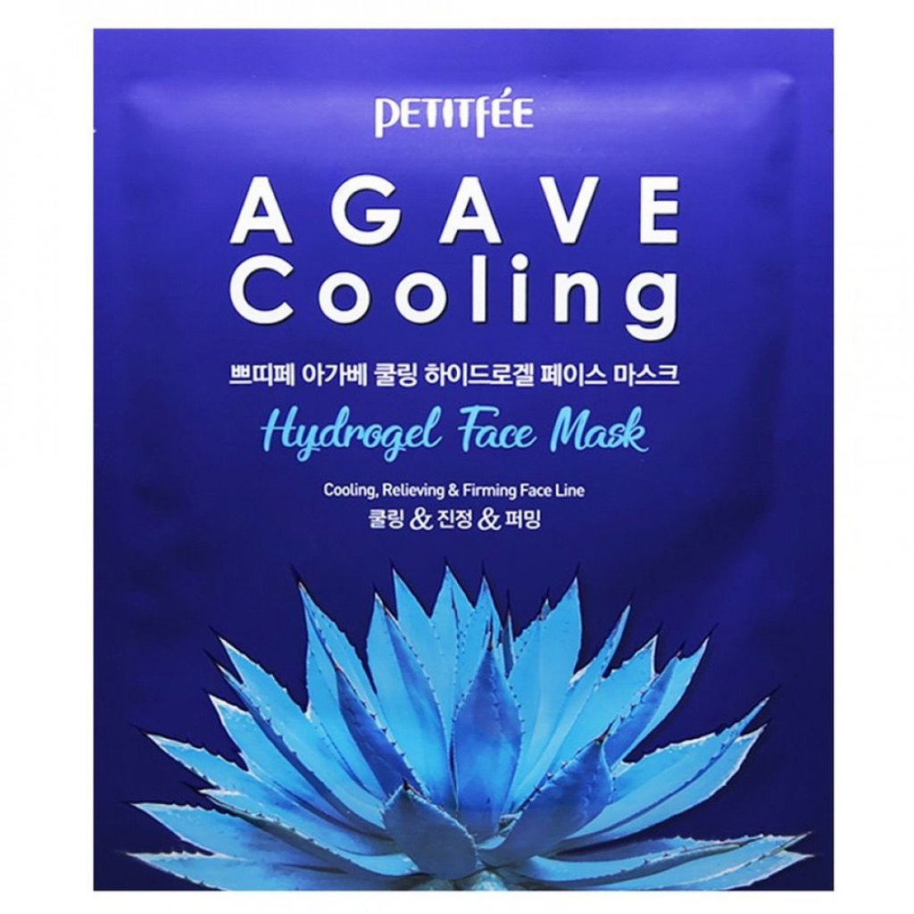 PETITFEE AGAVE Cooling Hydrogel veido kaukė