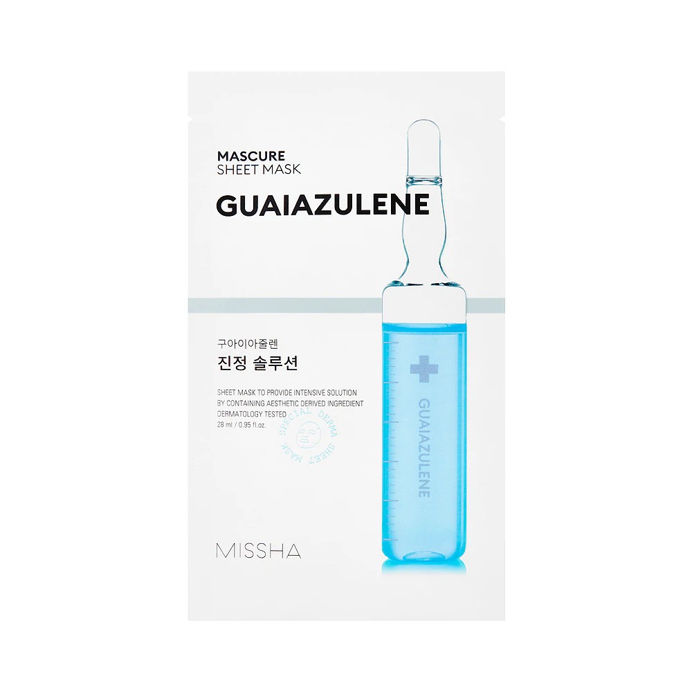 MISSHA Mascure Calming solution veido kaukė