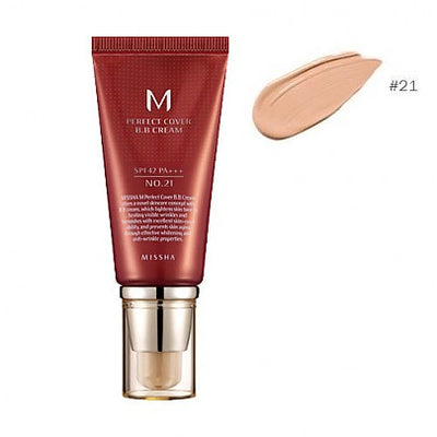MISSHA M Perfect Covering BB Cream No.21 Light Beige 50ml