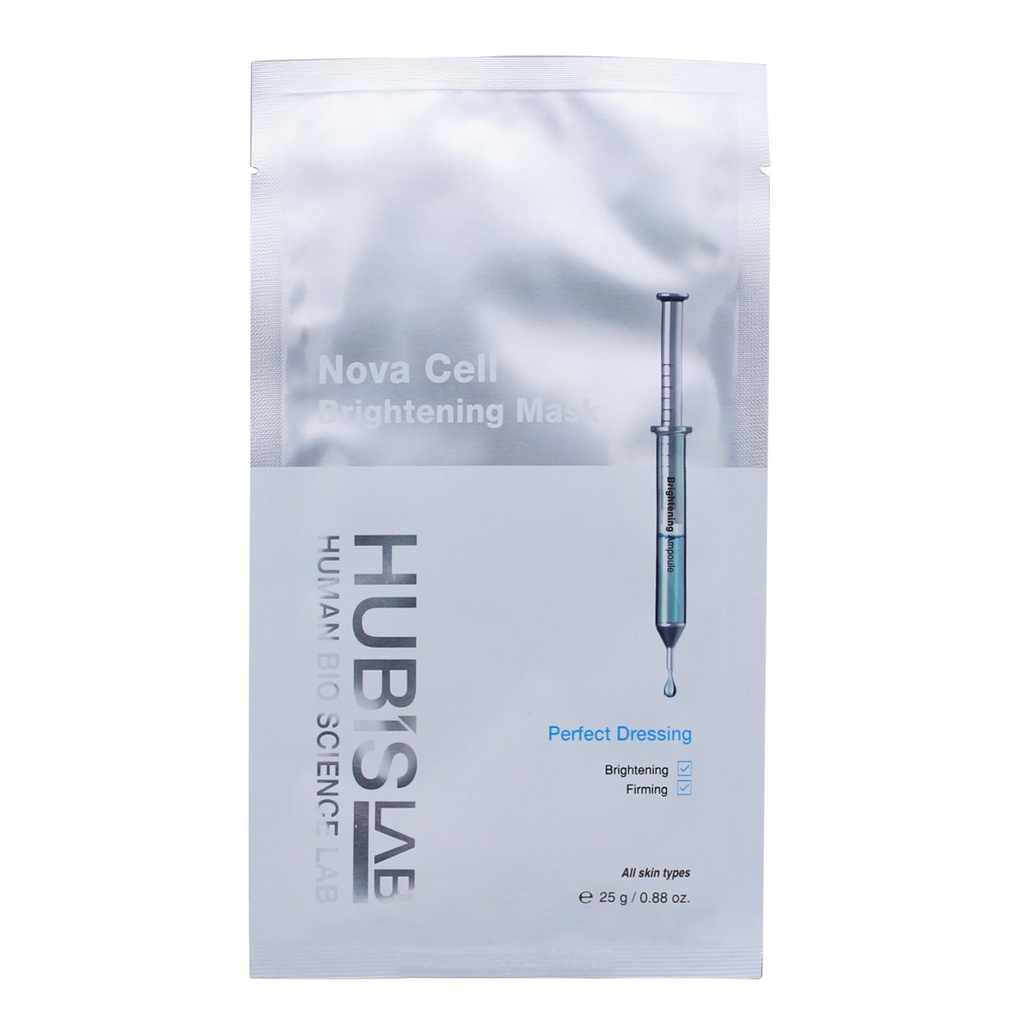 HUBISLAB E+ EPIDERMA NOVA CELL ŠVIESINANTI VEIDO KAUKĖ, 5x25 g