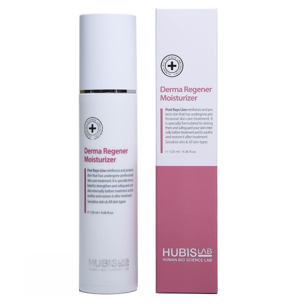 HUBISLAB DERMA REGENER VEIDO DRĖKIKLIS, 120 ML