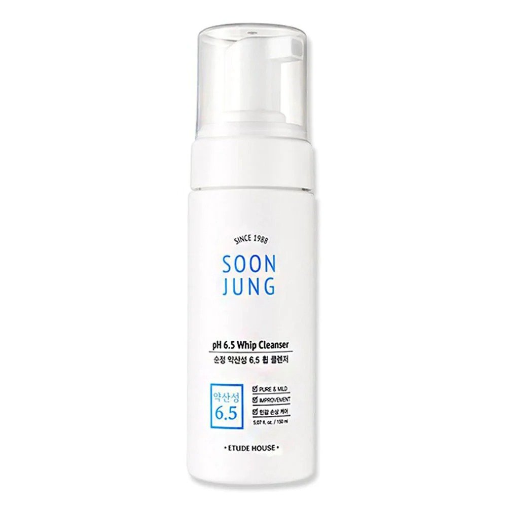 Etude House Soon Jung pH 6.5 Whip Cleanser veido valiklis