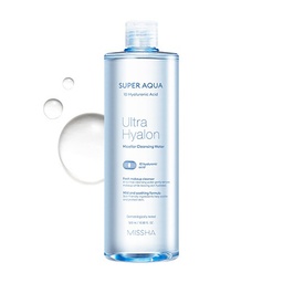 [MSAUHMCW] Missha Super Aqua Ultra Hyalron Micellar Cleansing Water micelinis vanduo