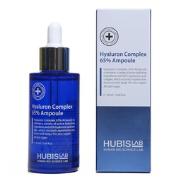 [AP-02-1] HUBISLAB AMPULĖ SU 65% HIALURONO RŪGŠTIES KOMPLEKSU, 50 ML