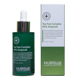 [AP-03-1] HUBISLAB AMPULĖ SU 60% ARBATMEDŽIO KOMPLEKSU, 50 ML