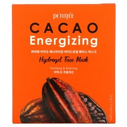 [PCEHFM] PETITFEE Cacao Energizing Hydrogel veido kaukė